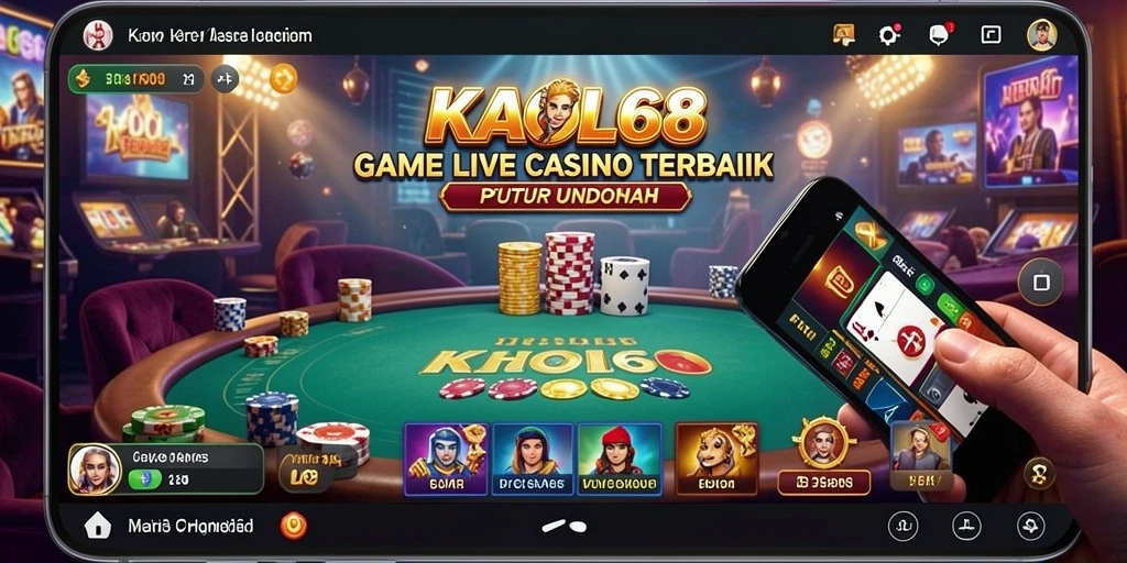 Gameplay seru di KAOL68 dengan dealer langsung yang profesional.