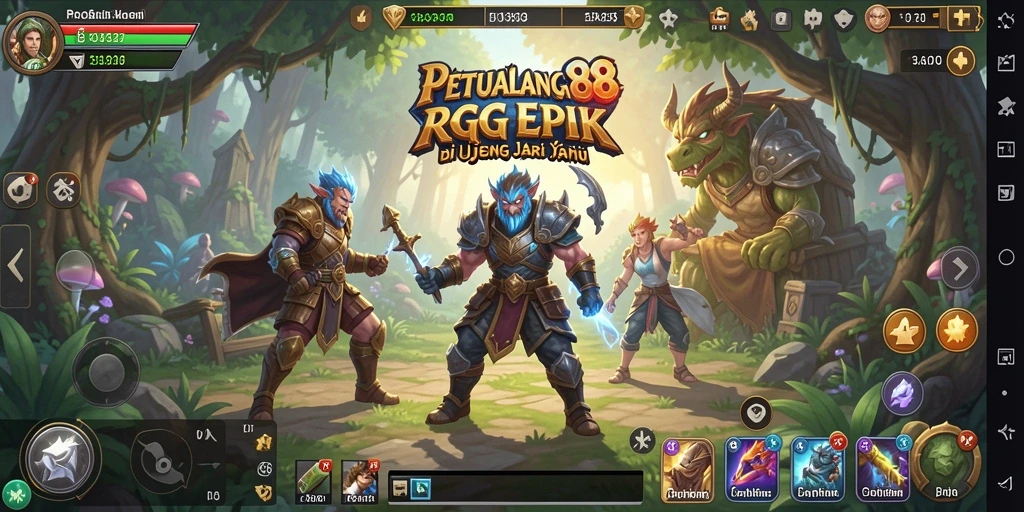 Tampilan menarik dari permainan RPG PROBET88 dengan aksi seru.